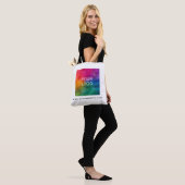  Logo Promotionele Sjabloon Medium Tote Bag (Op model)
