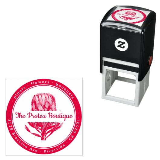 Logo Protea Zelfinkt Retouradres Stempel (In situ)