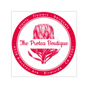 Logo Protea Zelfinkt Retouradres Stempel