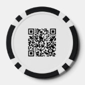 Logo QR-code Aangepast Poker Chips (Achterkant)