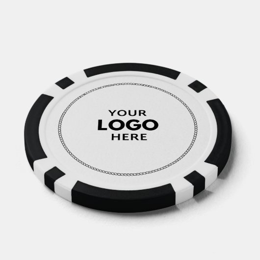 Logo QR-code Aangepast Poker Chips (Enkel)