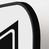 Logo - QR-code - Bedrijfspromotie Pickleball Paddle (Links Detail)