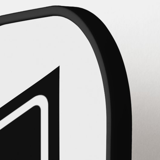 Logo - QR-code - Bedrijfspromotie Pickleball Paddle (Links Detail)