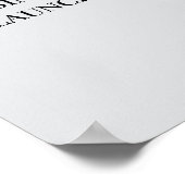 Logo QR Code Business Branding Blue Design poster (Hoek)