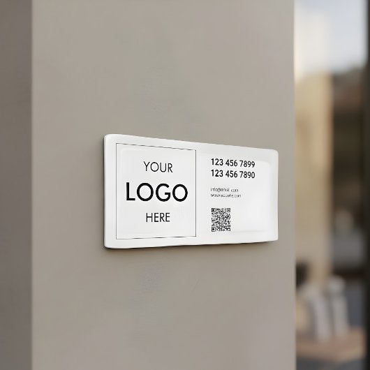 Logo QR Code Business Professional Banner