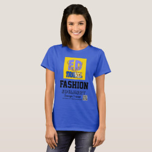Logo & QR-code EDT Fashion T-shirt