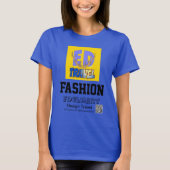 Logo & QR-code EDT Fashion T-shirt (Voorkant)