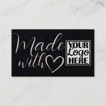 Logo QR Code Eenvoudig Kraft-papier gemaakt met li