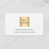 Logo QR code foto facebook merk kleur premium Visitekaartje (Voorkant)