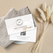 Logo QR Code Foto overlay bruiloft fotograaf Visitekaartje