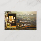 Logo QR Code Foto Social Media Wijngaard Visitekaartje (Voorkant)