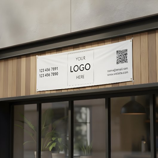 Logo QR-code Moderne banner