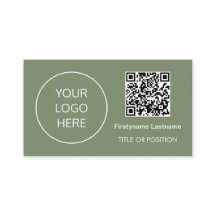 Logo QR Code Sage Groen Visitekaartje