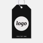 Logo QR Code Tekst Zakelijk Product Prijs Label La Cadeaulabel (Voorkant)