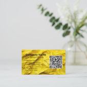 Logo QR-code voor afvalverwijderingsdienst Visitekaartje (Staand voorkant)
