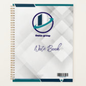 Logo & QR CODE witte achtergrond Planner (Voorkant)