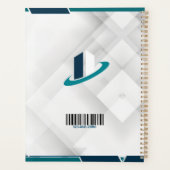 Logo & QR CODE witte achtergrond Planner (Achterkant)