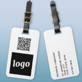Logo QR Code Zakelijke Promotie Bagagelabel