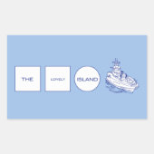 Logo Rechthoekige Sticker (Voorkant)