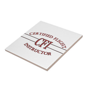 LOGO RED CSF CERTIFIFIFIFIED FLIGHT INSTRUCTOR TEGELTJE