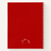 Logo Red White Blue Business Planner Notitieboek (Achterkant)