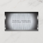 Logo reinigingssproei | Metaal Visitekaartje (Achterkant)