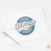 Logo reizen Lappeenranta Finland Ronde Sticker (Envelop)