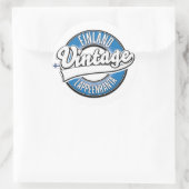 Logo reizen Lappeenranta Finland Ronde Sticker (Tas)