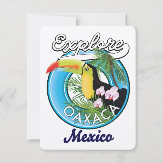 Logo reizen Oaxaca Mexico (Voorkant)