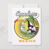 Logo reizen Oaxaca Mexico (Achterkant)