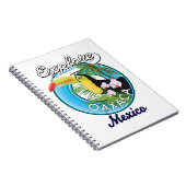 Logo reizen Oaxaca Mexico Notitieboek (Rechterzijde)