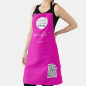 Logo Restaurants bakkerij Cake roze Schort (Insitu)