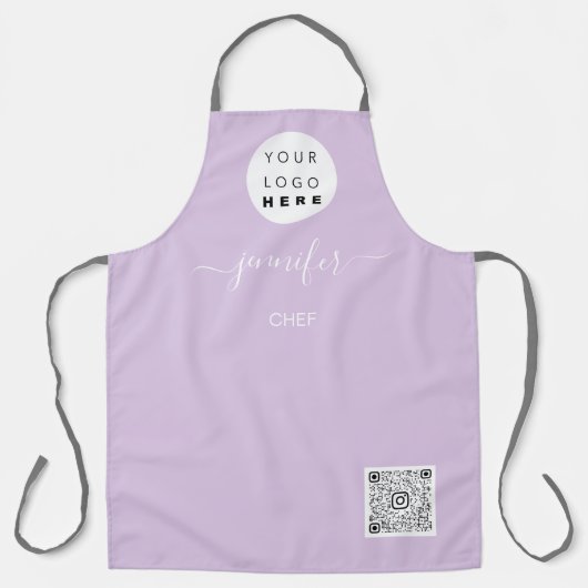 Logo Restaurants bakkerijkeuken Lila Schort (Voorkant)