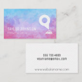 Logo rijden | Auto-services Visitekaartje (Voorkant / Achterkant)