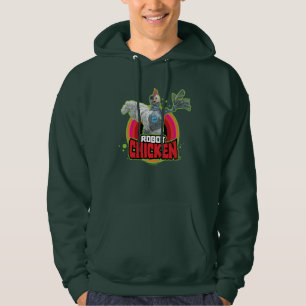 Logo Robot Chicken Character Hoodie