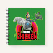 Logo Robot Chicken Character Notitieboek (Voorkant)
