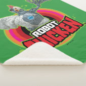 Logo Robot Chicken Character Sherpa Deken (3/4)