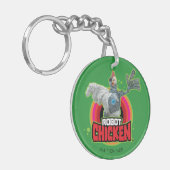 Logo Robot Chicken Character Sleutelhanger (Voorkant Links)