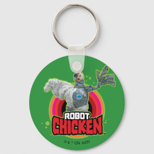 Logo Robot Chicken Character Sleutelhanger