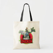 Logo Robot Chicken Character Tote Bag (Voorkant)