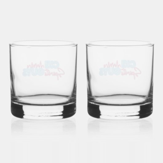 Logo Rocks Glass Whisky Glas (Achterkant)