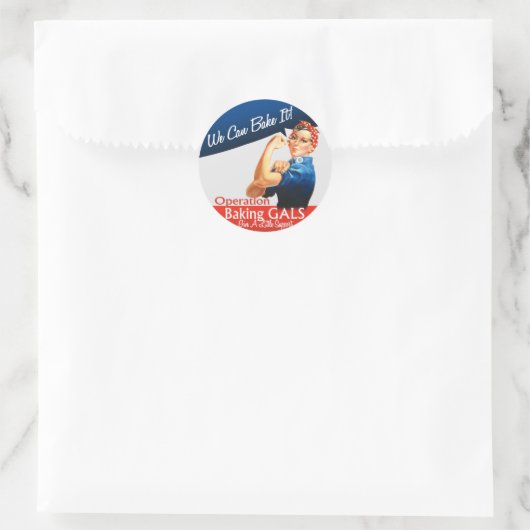 Logo Ronde Sticker (Tas)