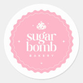 Logo Ronde Sticker (Voorkant)