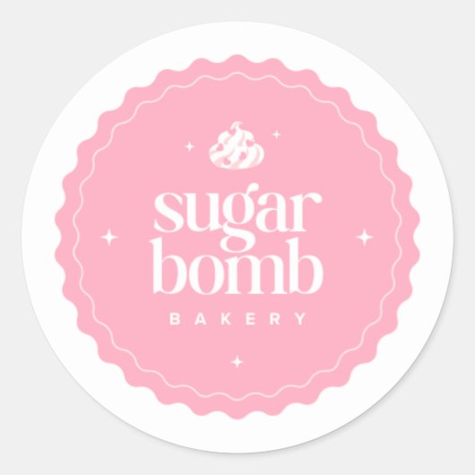 Logo Ronde Sticker (Voorkant)