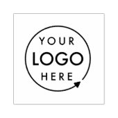 Logo Rubber Stamp Business Custom Branded Rubberstempel (Afrduk)