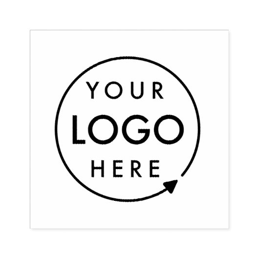 Logo Rubber Stamp Business Custom Branded Rubberstempel (Afrduk)