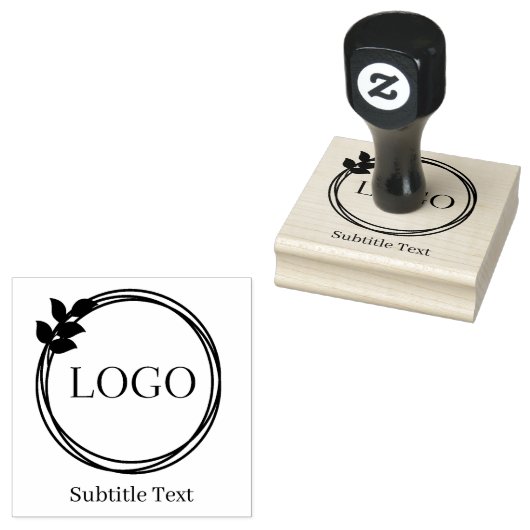 Logo Rubber Stamp Rubberstempel (Gestempeld)