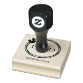 Logo Rubber Stamp Rubberstempel (Stempel)