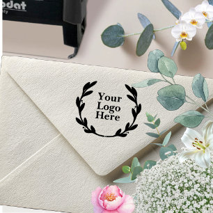 Logo rubber stempel   Zakelijke op maat gemaakte m