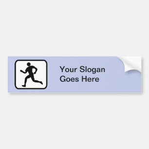 Logo Runner Bumpersticker